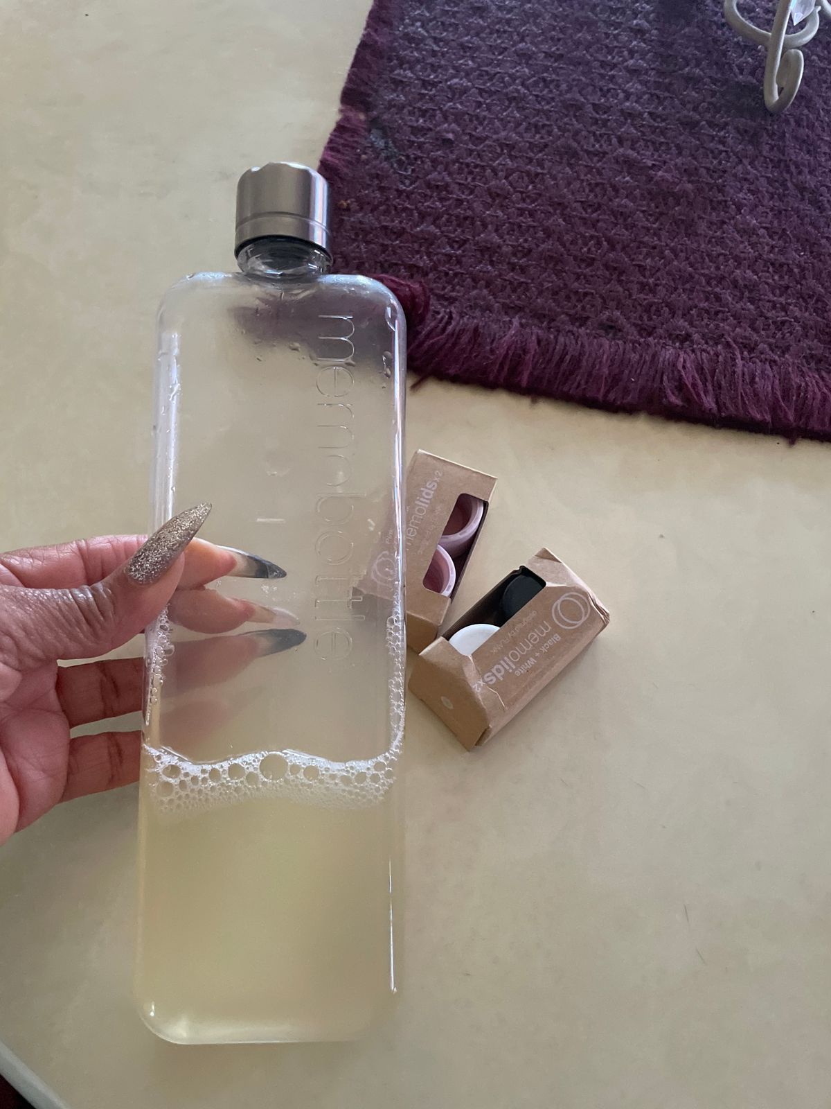 (PreOrder) Slim memobottle® - Elegant, Sustainable, and Functional Water Bottle